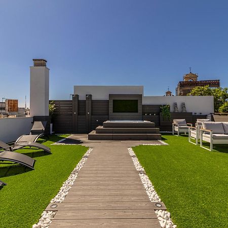 Allo Apartments Plateros Centro Jacuzzi Comunitario Jerez de la Frontera Kültér fotó