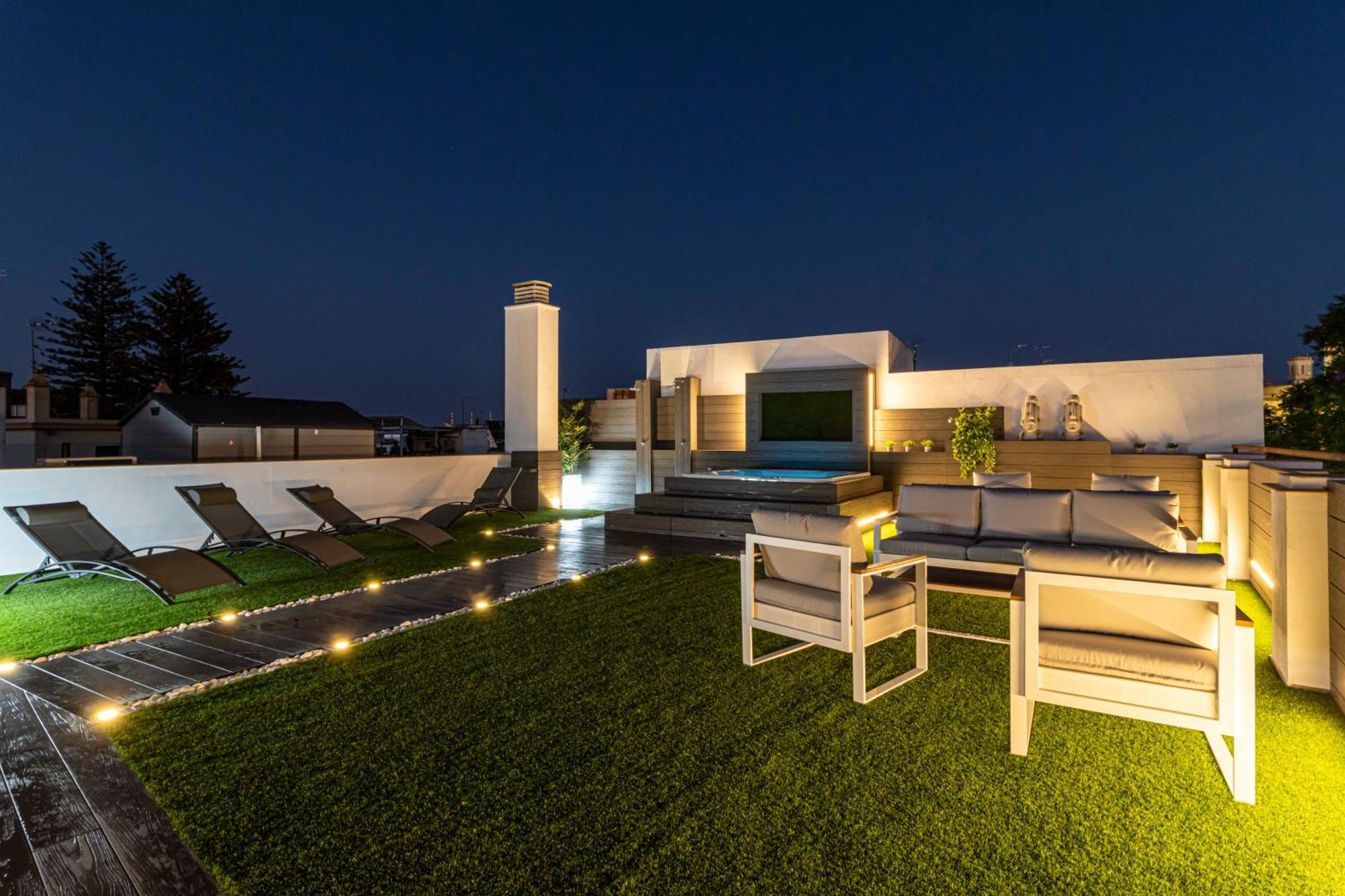 Allo Apartments Plateros Centro Jacuzzi Comunitario Jerez de la Frontera Kültér fotó