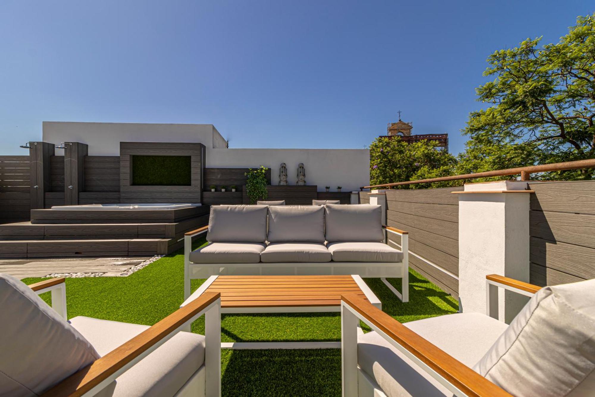Allo Apartments Plateros Centro Jacuzzi Comunitario Jerez de la Frontera Kültér fotó